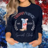 Coquette Trump Vance Social Club T-Shirt, 2024 Presidential Election Hoodie, Trump Girl Support Sweatshirt, Maga GOP Republican Top