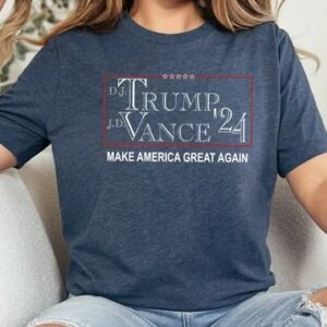 DJ Trump Shirt, JD Vance Tee, Trump 2024 Tee, Make America Great Tee, Vance Supporter Tee, Republican Tee, They Missed Shirt, Patriotic Tee2