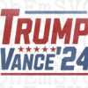 Distressed Trump Vance Sticker