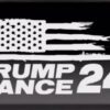 Donald Trump JD Vance 2024 12 x 25 sticker USA election MAGA vinyl decal