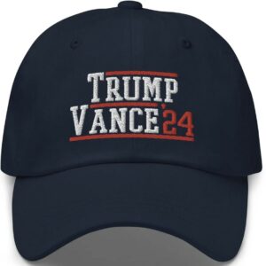 Donald Trump JD Vance 2024 Dad Hat