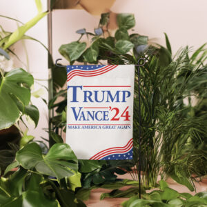 Donald Trump & JD Vance 2024 Garden Flag, Trump 2024 Flag