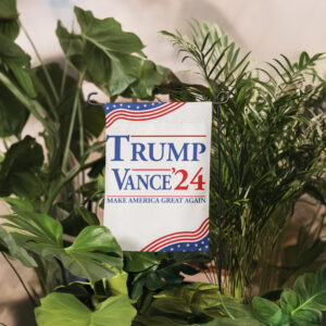 Donald Trump & JD Vance 2024 Garden Flag, Trump 2024 Flags