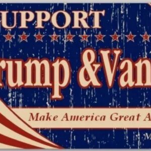 Donald Trump JD Vance For President and VICE PRESIDENT 2024 Vinyl Sticker