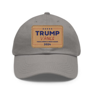 Fight For America Trucker Hat, Voting for a Felon Leather Hat Cap