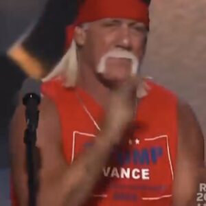 Hulk Hogan MAGA Trump Vance Red Shirt