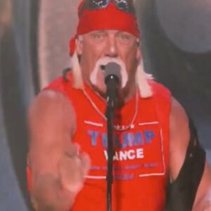 Hulk Hogan MAGA Trump Vance Red T-Shirt