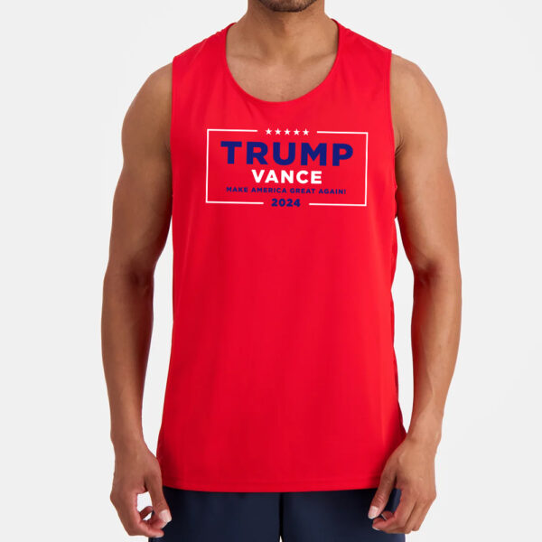 Hulk Hogan Trump Vance 2024 Red Tank Tops Shirt