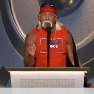 Hulk Hogan Trump Vance MAGA Red Tank Top