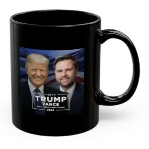 PRESIDENT TRUMP AND JD VANCE WILL MAKE AMERICA GREAT AGAIN MUGS