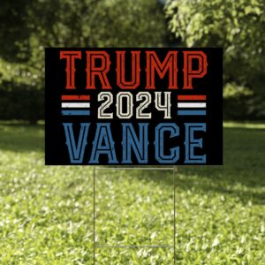 President Trump Sign, Trump Vance 2024 Yard Sign, Trump 2024 Yard Sign, Trump Shot Yard Sign Us