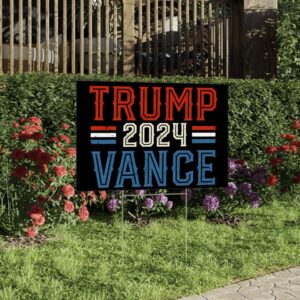 President Trump Sign, Trump Vance 2024 Yard Sign, Trump 2024 Yard Sign, Trump Shot Yard Sign Usa