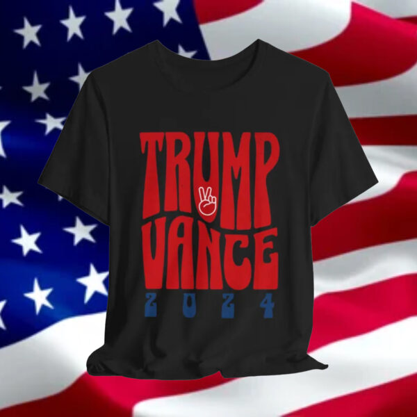 Retro Trump Vance Shirt, Trump 2024, Conservative Clothing, Republican Apparel, Vote 2024, Peace Shirt, Anti War T Shirt, MAGA Shirt