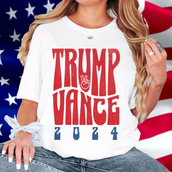 Retro Trump Vance Shirt, Trump 2024, Conservative Clothing, Republican Apparel, Vote 2024, Peace Shirt, Anti War T Shirt, MAGA Shirt2