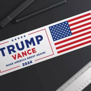 TRUMP VANCE 2024 Bumper Sticker MAGA Make America Great Again!1