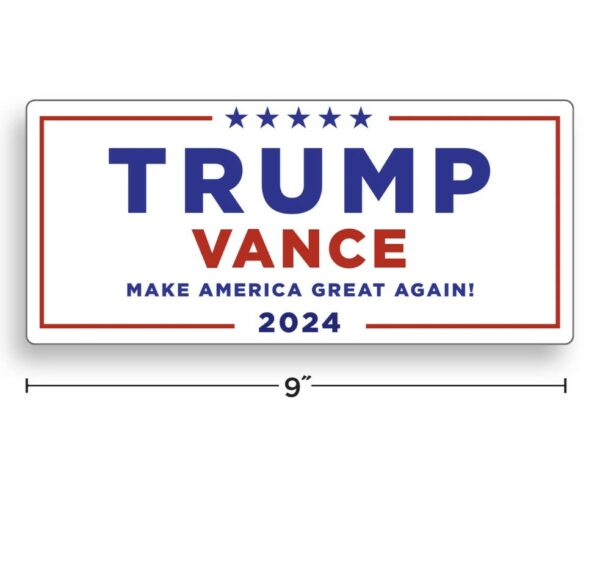 TRUMP VANCE 2024 Bumper Stickers