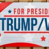 TRUMP VANCE 2024 MAGA FJB Banner Flag Sign Vinyl1