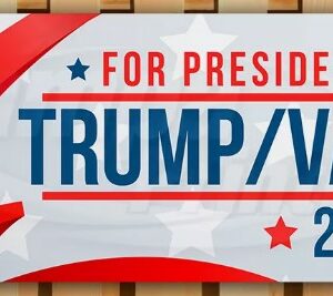 TRUMP VANCE 2024 MAGA FJB Banner Flag Sign Vinyl1