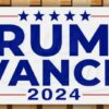 TRUMP VANCE 2024 MAGA FJB Banner Flag Sign Vinyl10