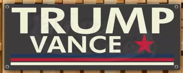 TRUMP VANCE 2024 MAGA FJB Banner Flag Sign Vinyl12