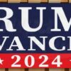 TRUMP VANCE 2024 MAGA FJB Banner Flag Sign Vinyl22