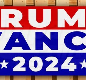 TRUMP VANCE 2024 MAGA FJB Banner Flag Sign Vinyl23