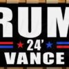 TRUMP VANCE 2024 MAGA FJB Banner Flag Sign Vinyl34