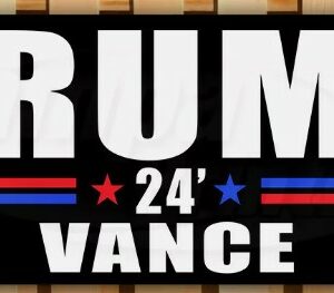 TRUMP VANCE 2024 MAGA FJB Banner Flag Sign Vinyl34