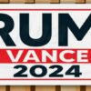 TRUMP VANCE 2024 MAGA FJB Banner Flag Sign Vinyl39