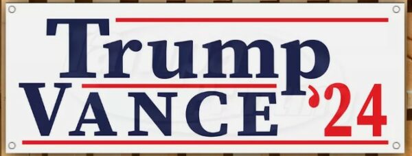 TRUMP VANCE 2024 MAGA FJB Banner Flag Sign Vinyl41