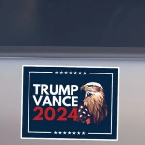 Trump 2024 Decal, Trump Vance Sticker, MAGA Car Decal, Republican Decal, Political, Trump Support1