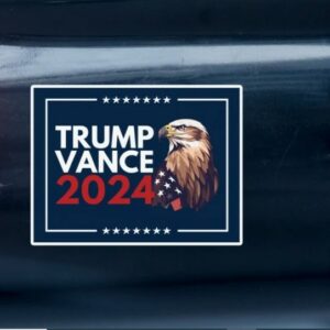 Trump 2024 Decal, Trump Vance Sticker, MAGA Car Decal, Republican Decal, Political, Trump Support2