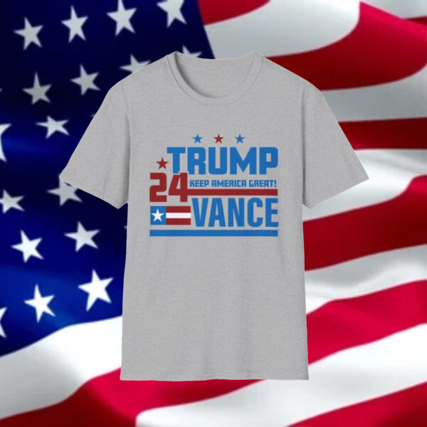 Trump 2024 Shirt, Trump Vance 24 Shirt, President Trump, JD Vance Shirt, Republican Shirt, Donald Trump Shirt, MAGA, Trump Supporter Shirt