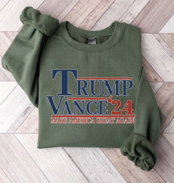 Trump 2024 Show Your Support with Trump Vance 24 Election Merchandise Shirt