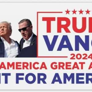 Trump 2024, Trump Vance, Make America Great Again, MAGA,Bumper Stickers,Election3