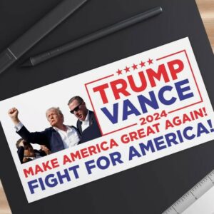 Trump 2024, Trump Vance, Make America Great Again, MAGA,Bumper Stickers,Election4