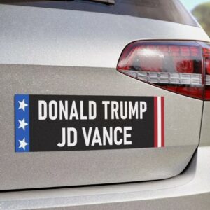 Trump JD Vance 2024 Car Magnet Donald Trump Fight Magnetic Sticker2