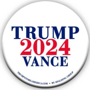 Trump Vance 2024 Button3