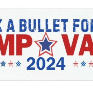 Trump Vance 2024 Car Magnet, Trump Vance Bumper Sticker