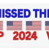 Trump Vance 2024 Car Magnet bumper sticker election Trump 2024