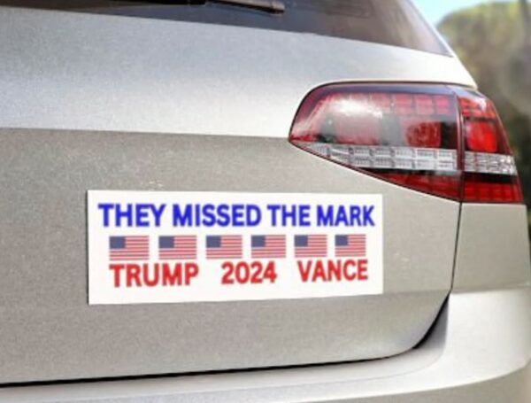 Trump Vance 2024 Car Magnet bumper sticker election Trump 20241