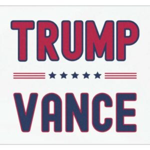 Trump Vance 2024 Car magnet, Elections 2024 car decal, Election 2024 bumper sticker, American flag bumper sticker