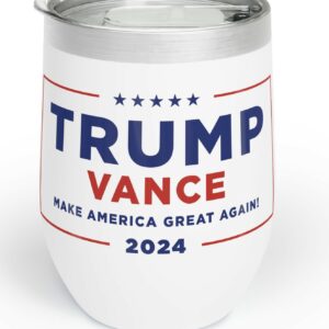 Trump Vance 2024 Chill Wine Tumblers