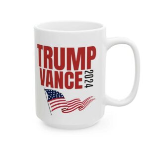 Trump Vance 2024 Coffee Mug Show Your Support for the Presidential Nominee