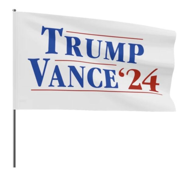 Trump Vance 2024 Election Flag