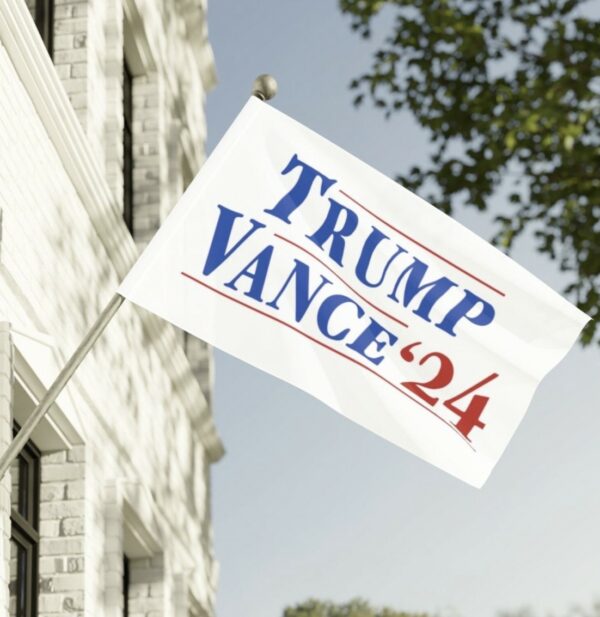 Trump Vance 2024 Election Flag us