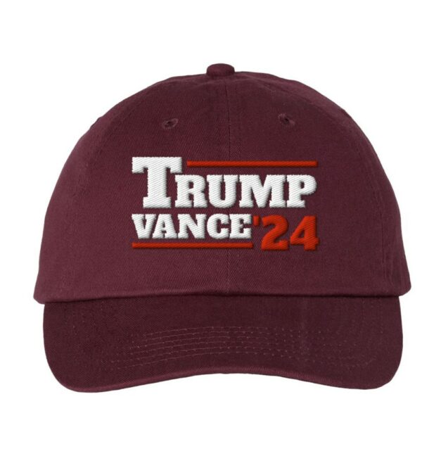 Trump Vance 2024 Embroidered Dad Hat Cap