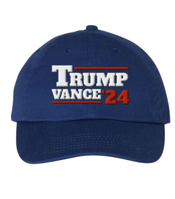 Trump Vance 2024 Embroidered Dad Hats