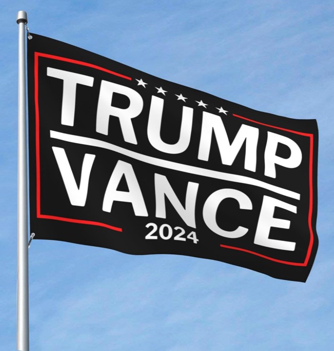 Trump-Vance 2024 Flag Donald Trump 2024 President J D-Vance Ake Save American Back Garden Flag House Flags Outdoor Yard Flag Home Sign1