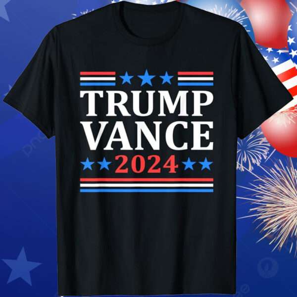 Trump Vance 2024 For President VP USA Election Patriotic T-Shirt5